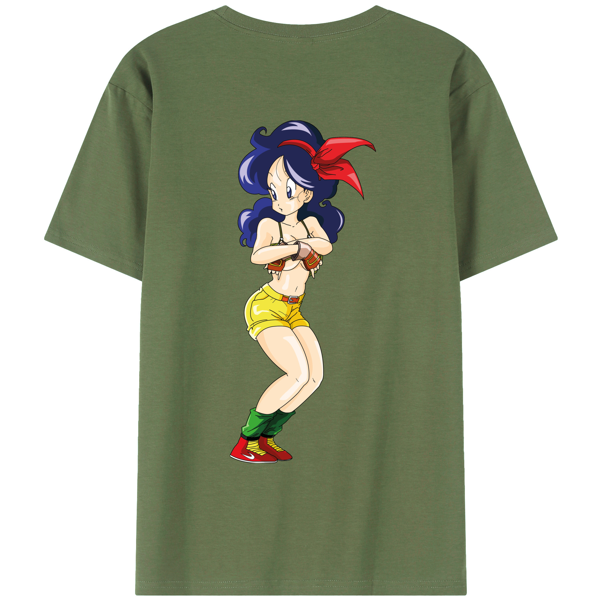 （画像用） ドラゴンボール DRAGON BALL 綿100％ メンズ半袖Tシャツ（バックプリント） 通気性